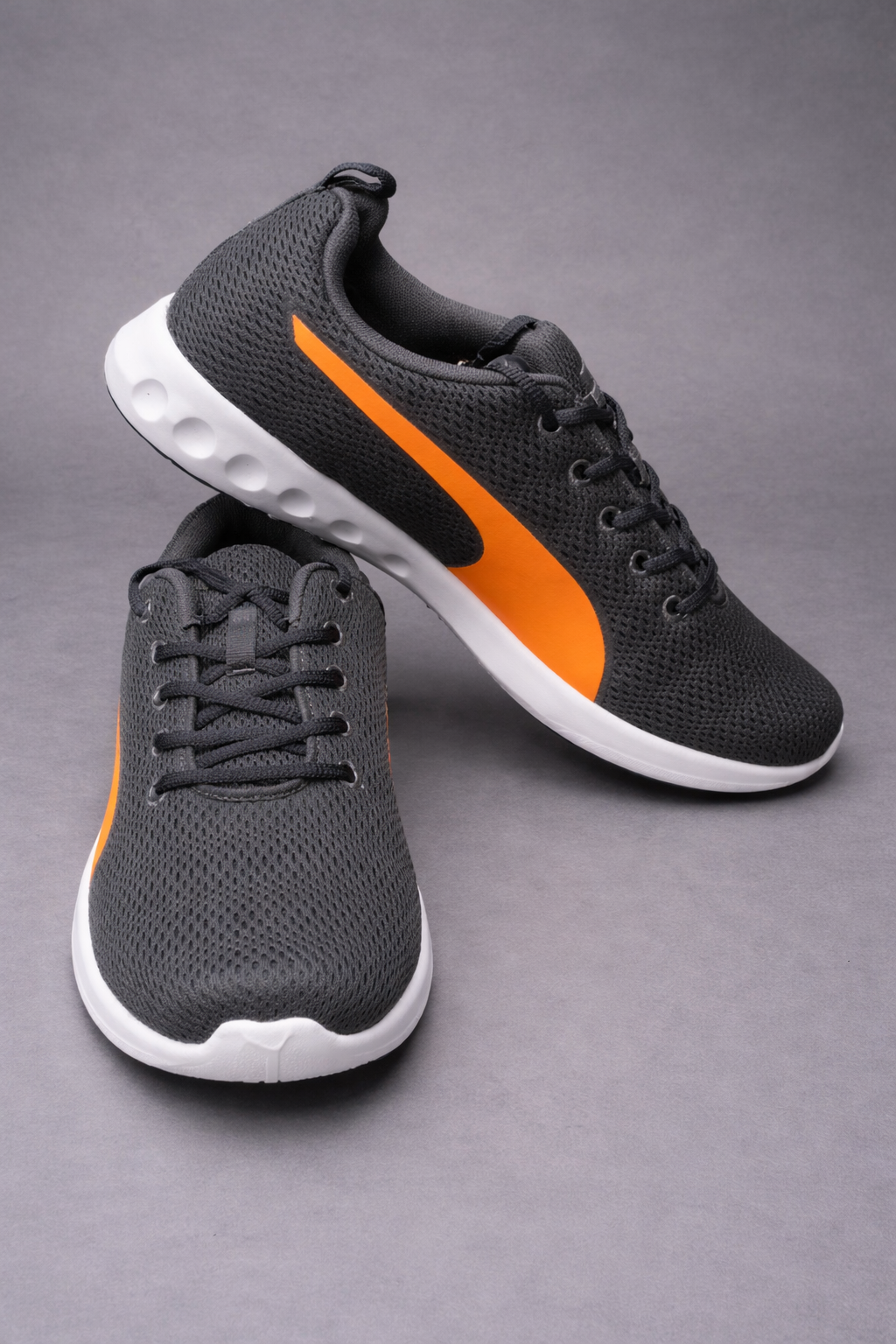 Puma: Dark Grey - Orange