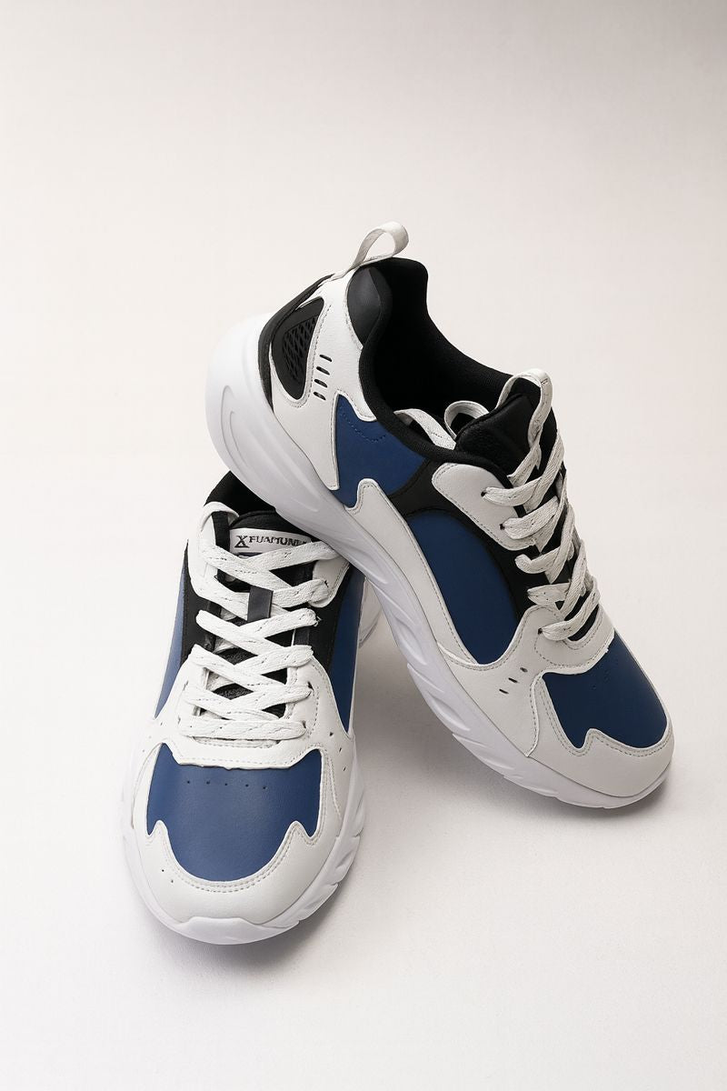 Xtep: Blue-black-white