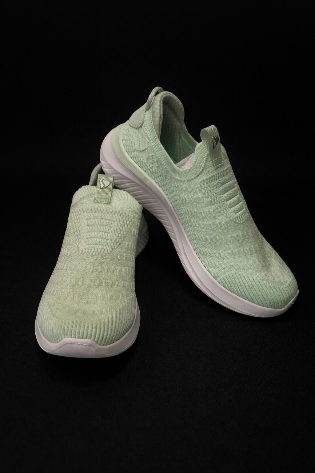 Skechers: Girls Baby green