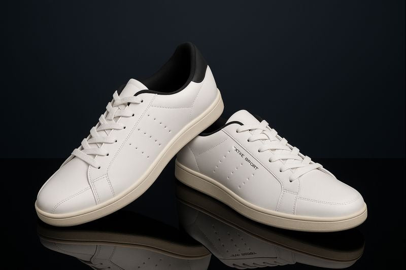 Xtep: white with black 2.0