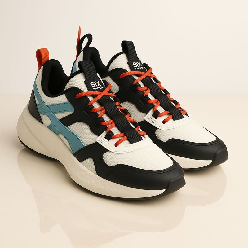 Xtep: White/ orange