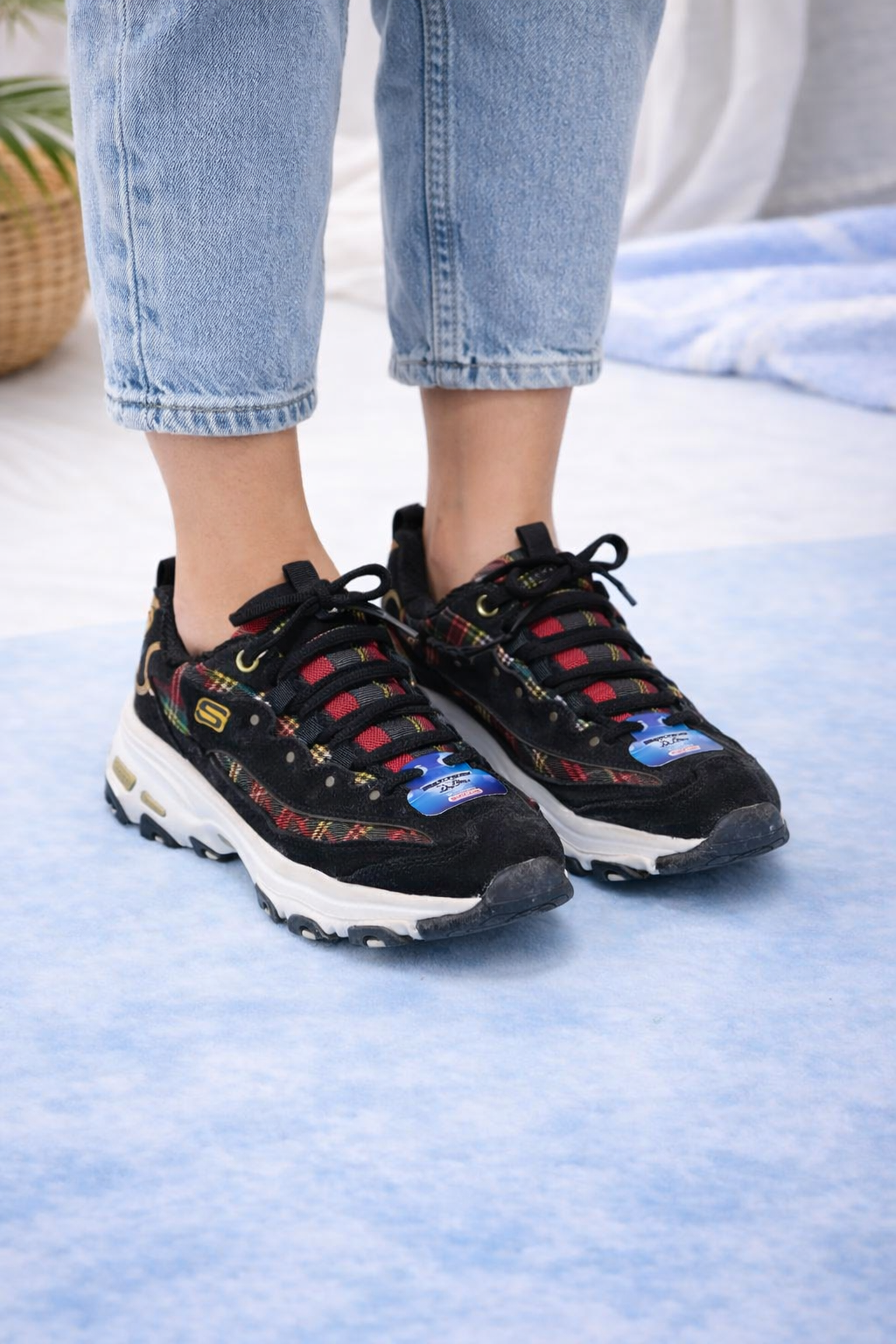 Skechers: Boys Funky black