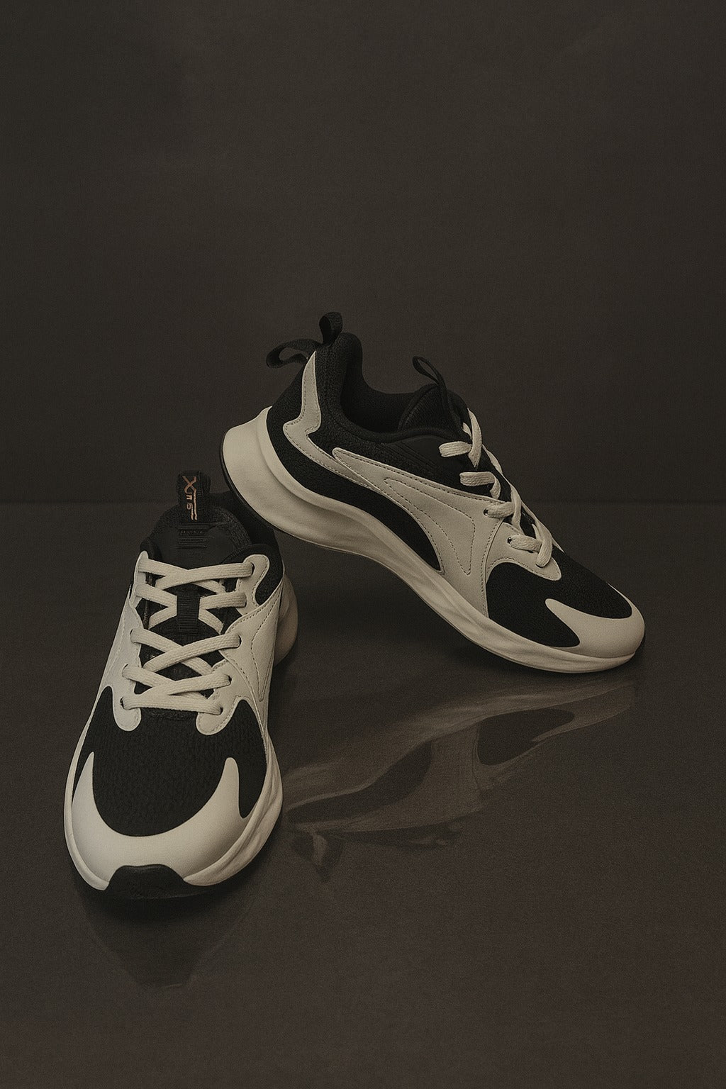 Xtep: white black 03