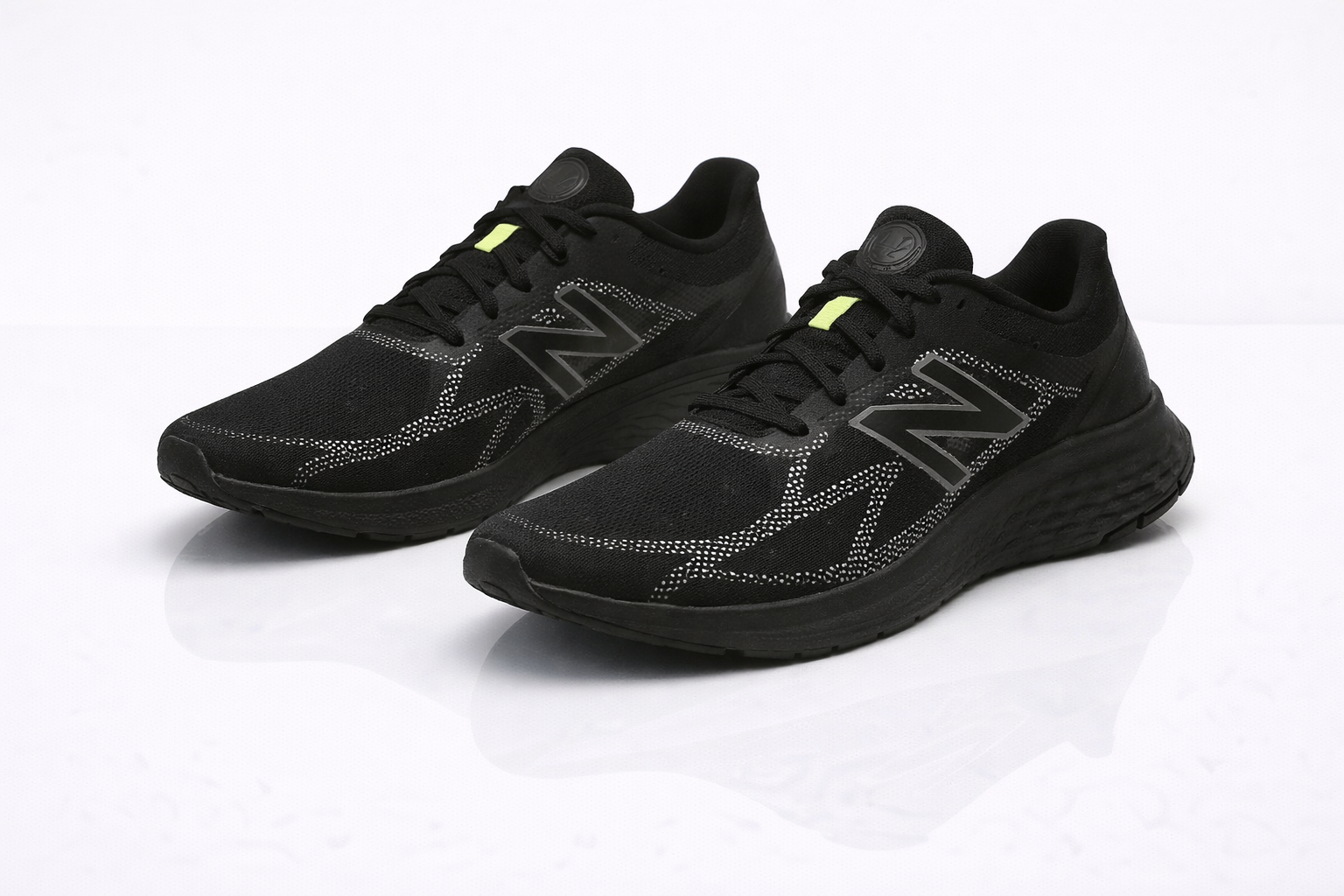 NB: Black with Grey Pattern