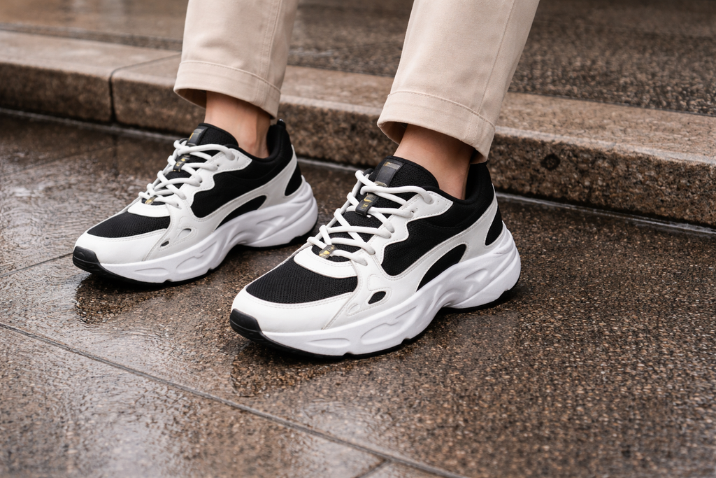 Xtep: Black on white