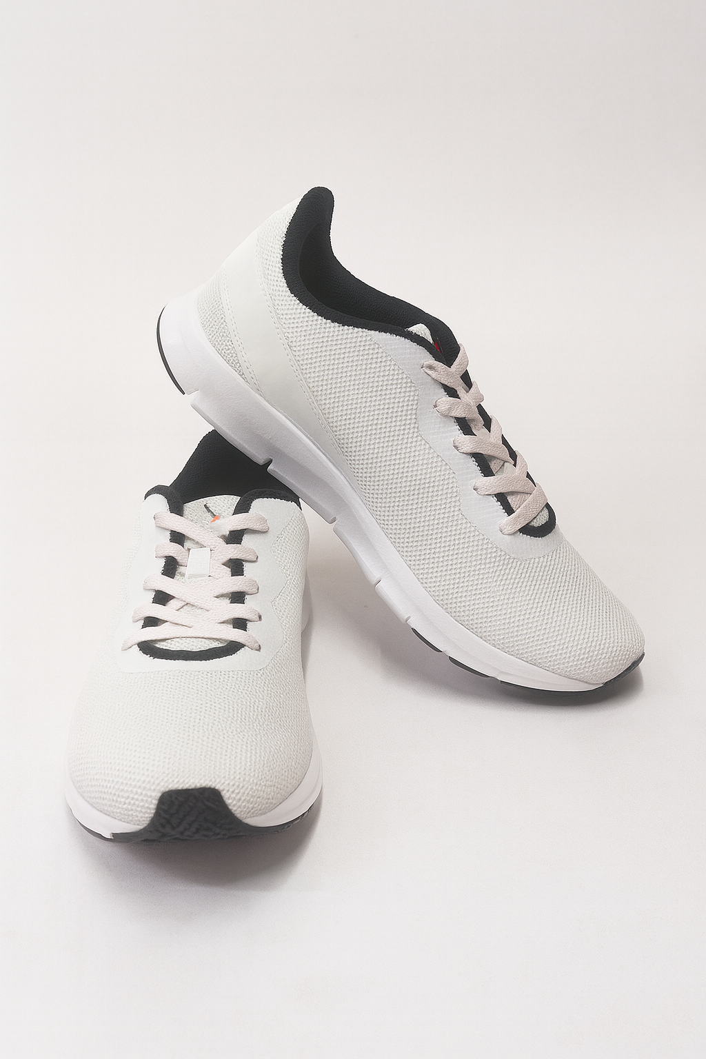 Puma: White with Black Accents