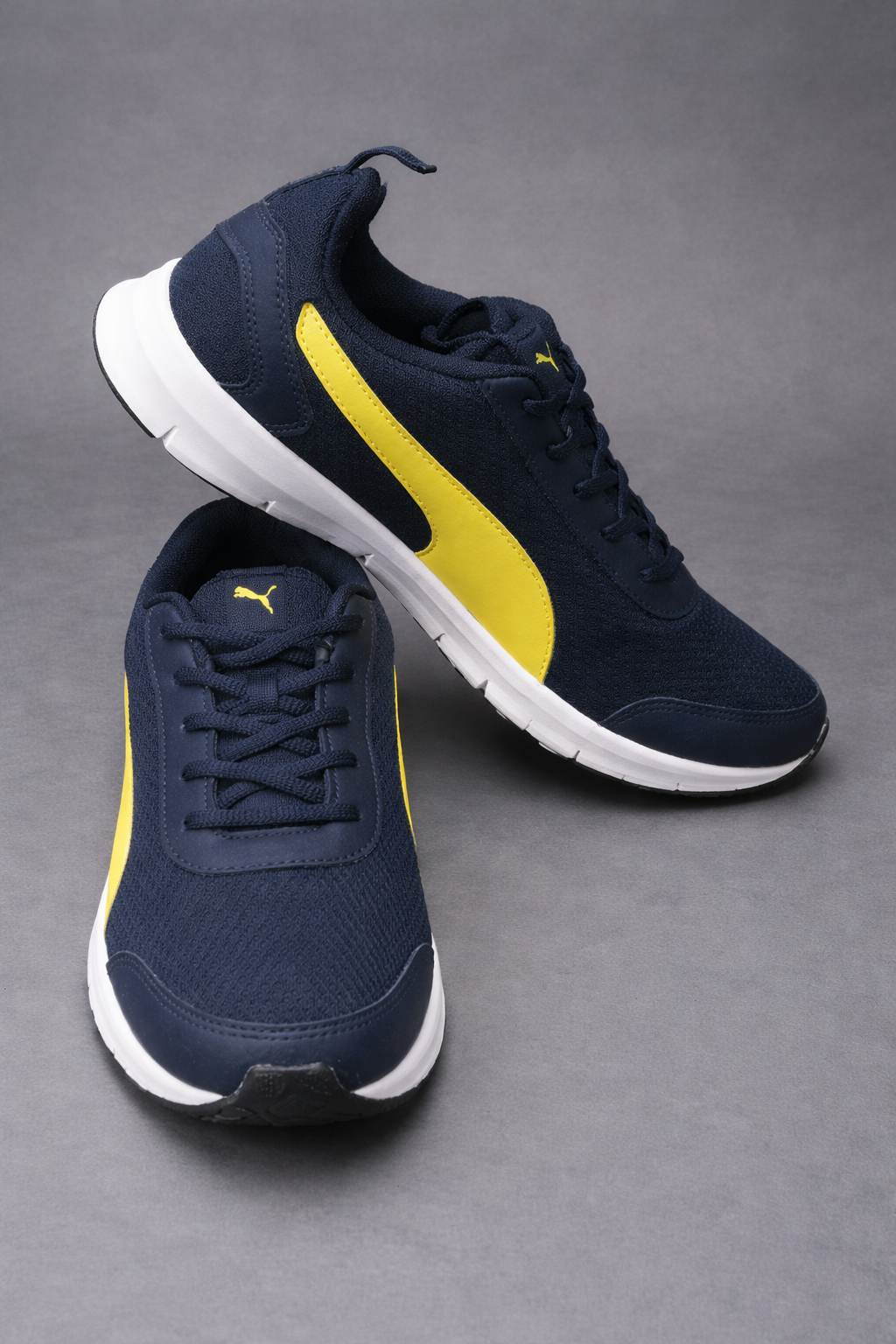 Puma: Navy Blue & Yellow