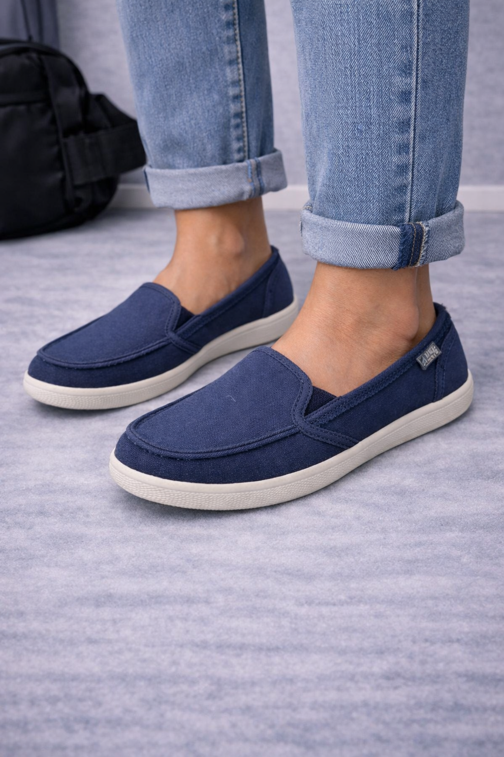 Skechers: Girls denim blue