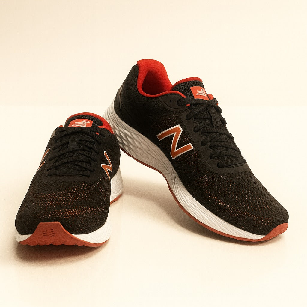 NB: Black with Orange Borders