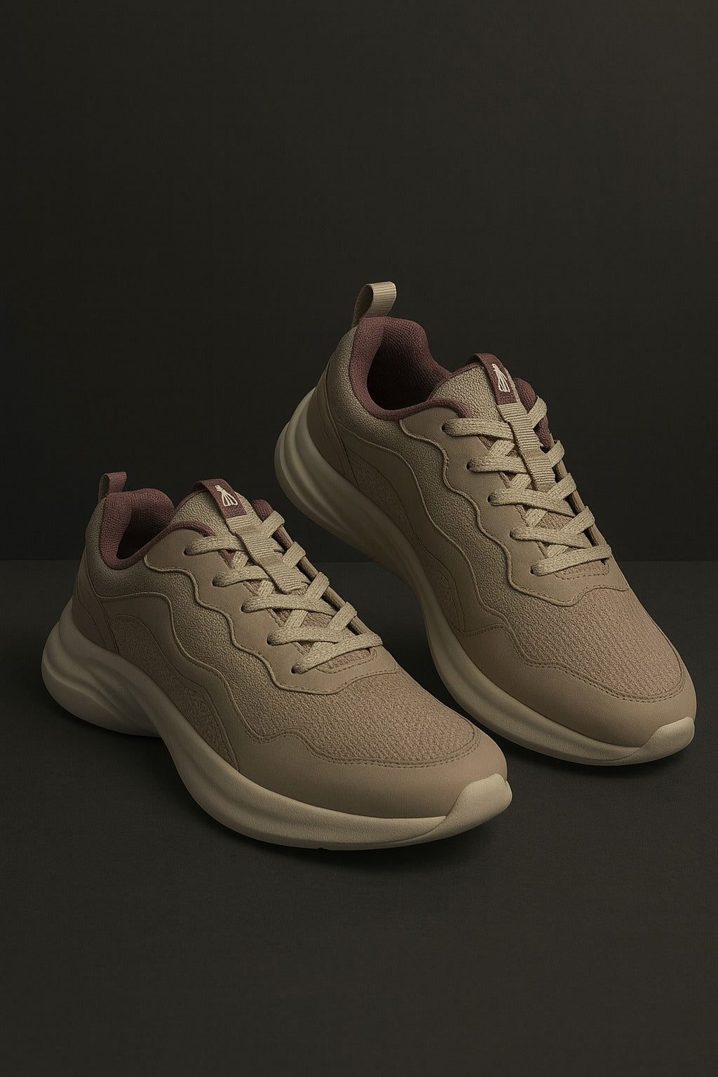 Xtep: Beige and pink