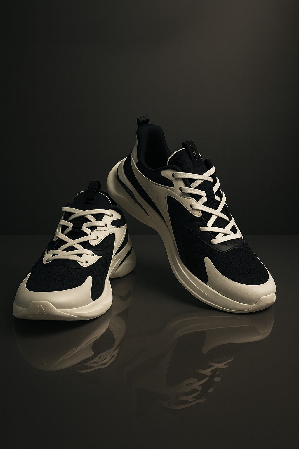 Xtep: Blue and white