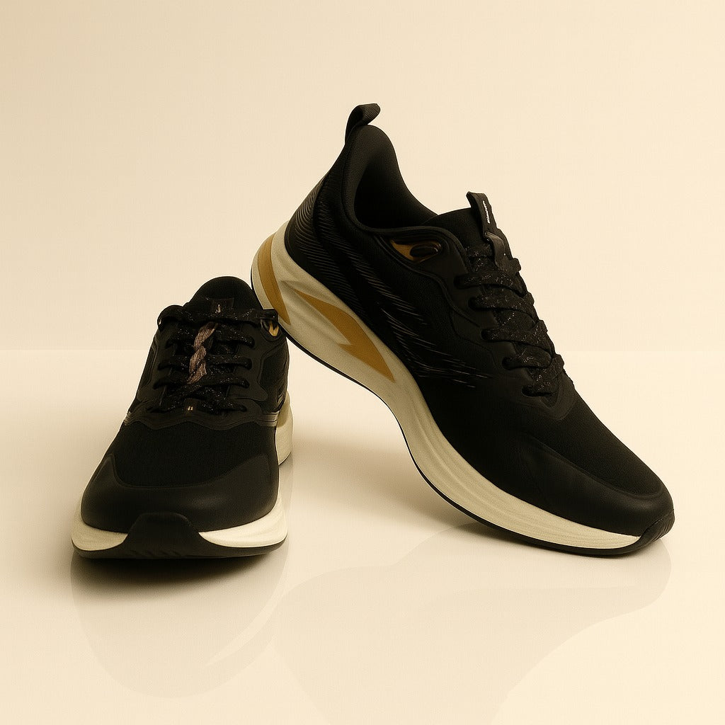 Xtep: Metallic black