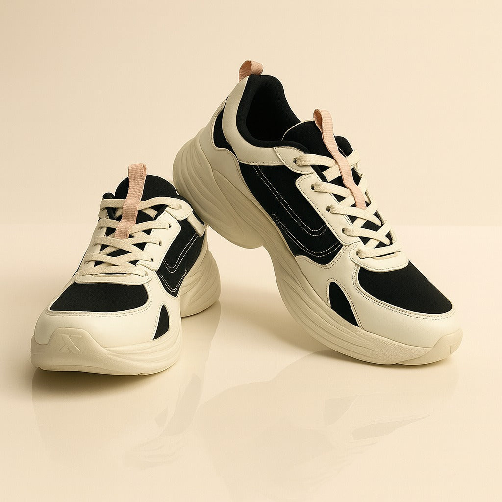 Xtep: White with black