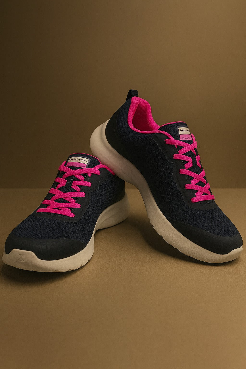 Skechers: Blue-Pink