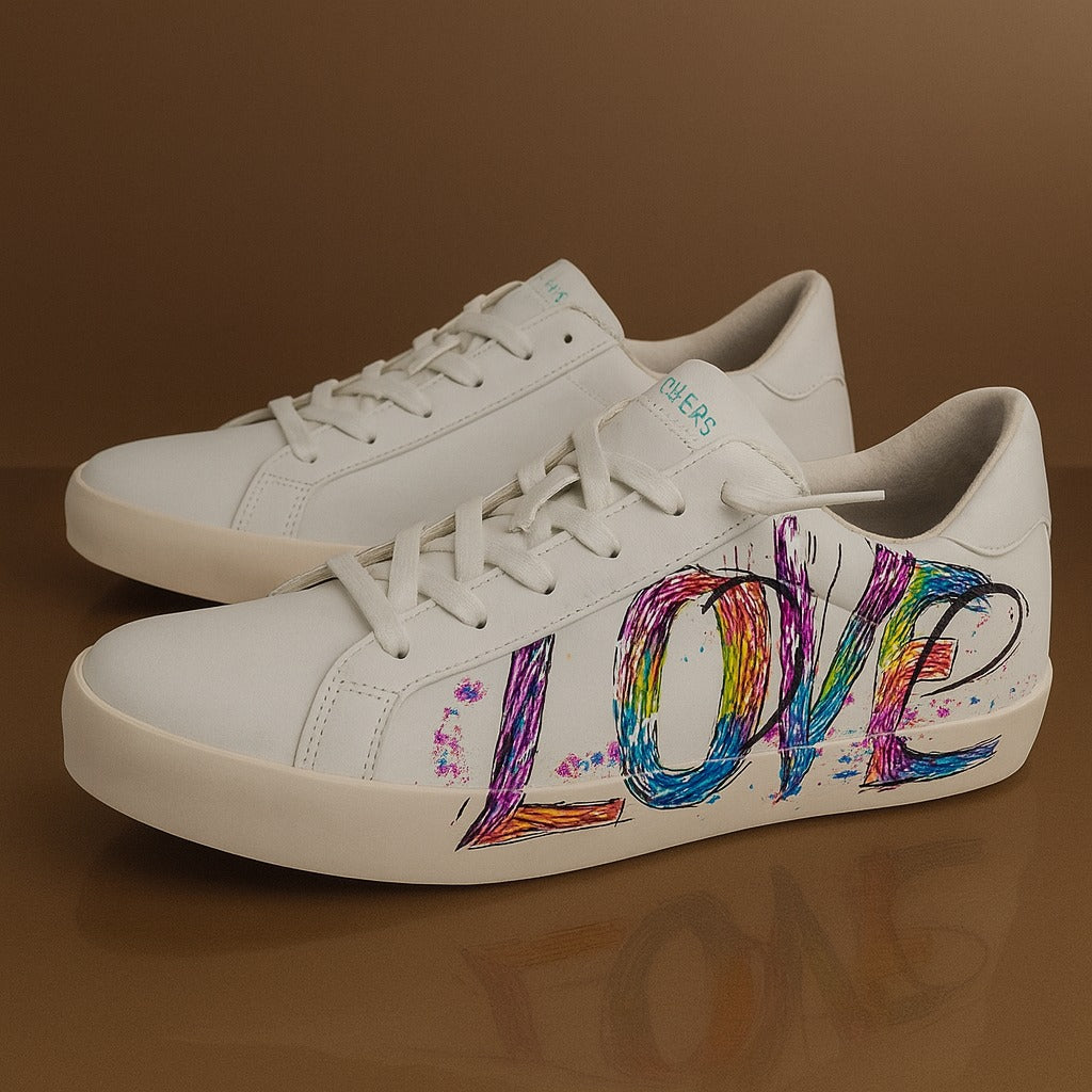 Skechers: White love