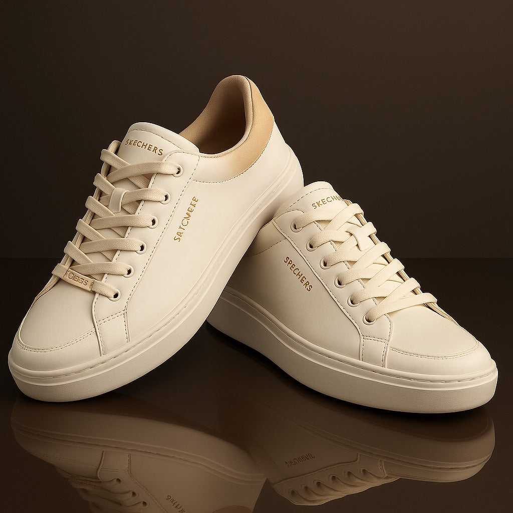 Skechers: Creamy white