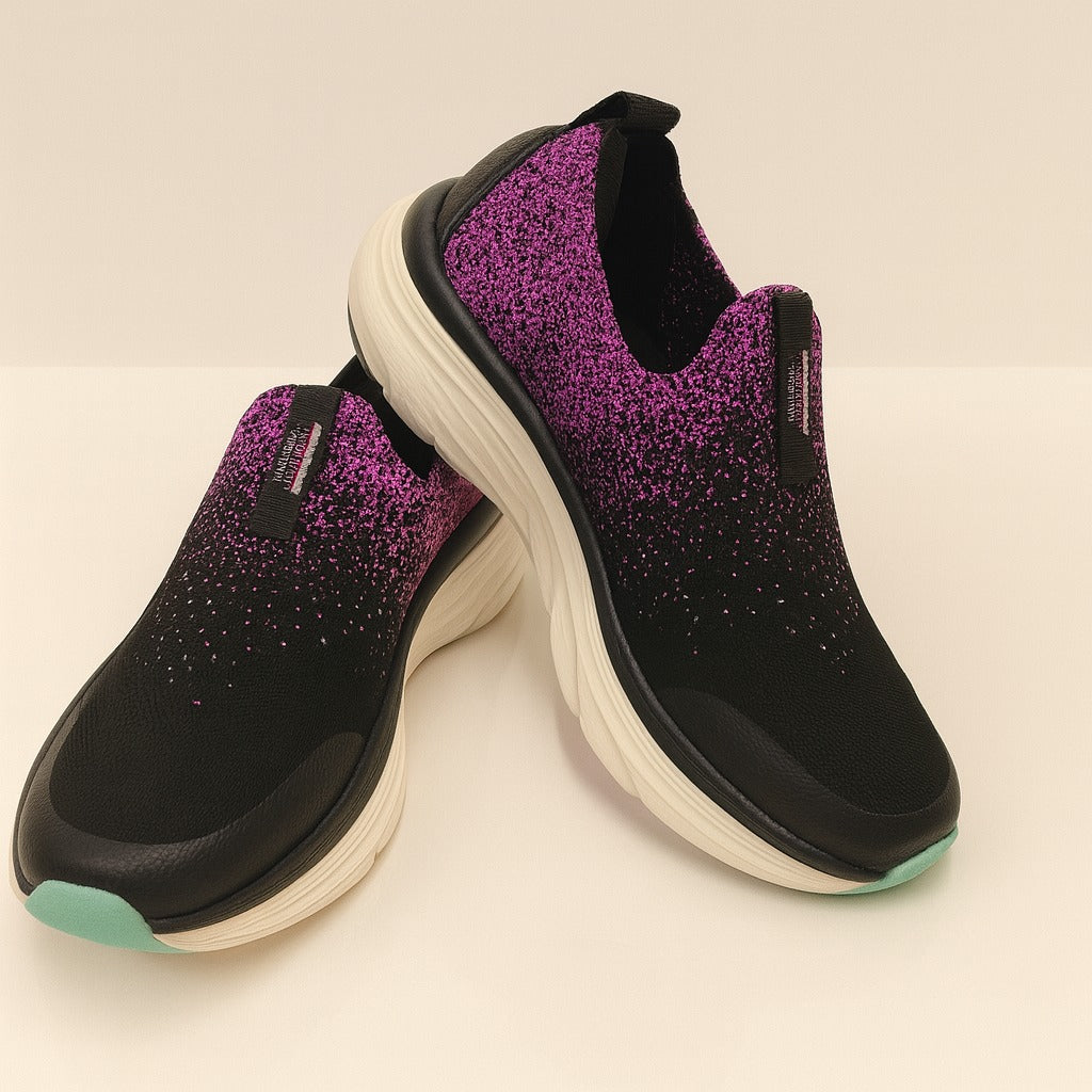 Skechers: Violet-Black