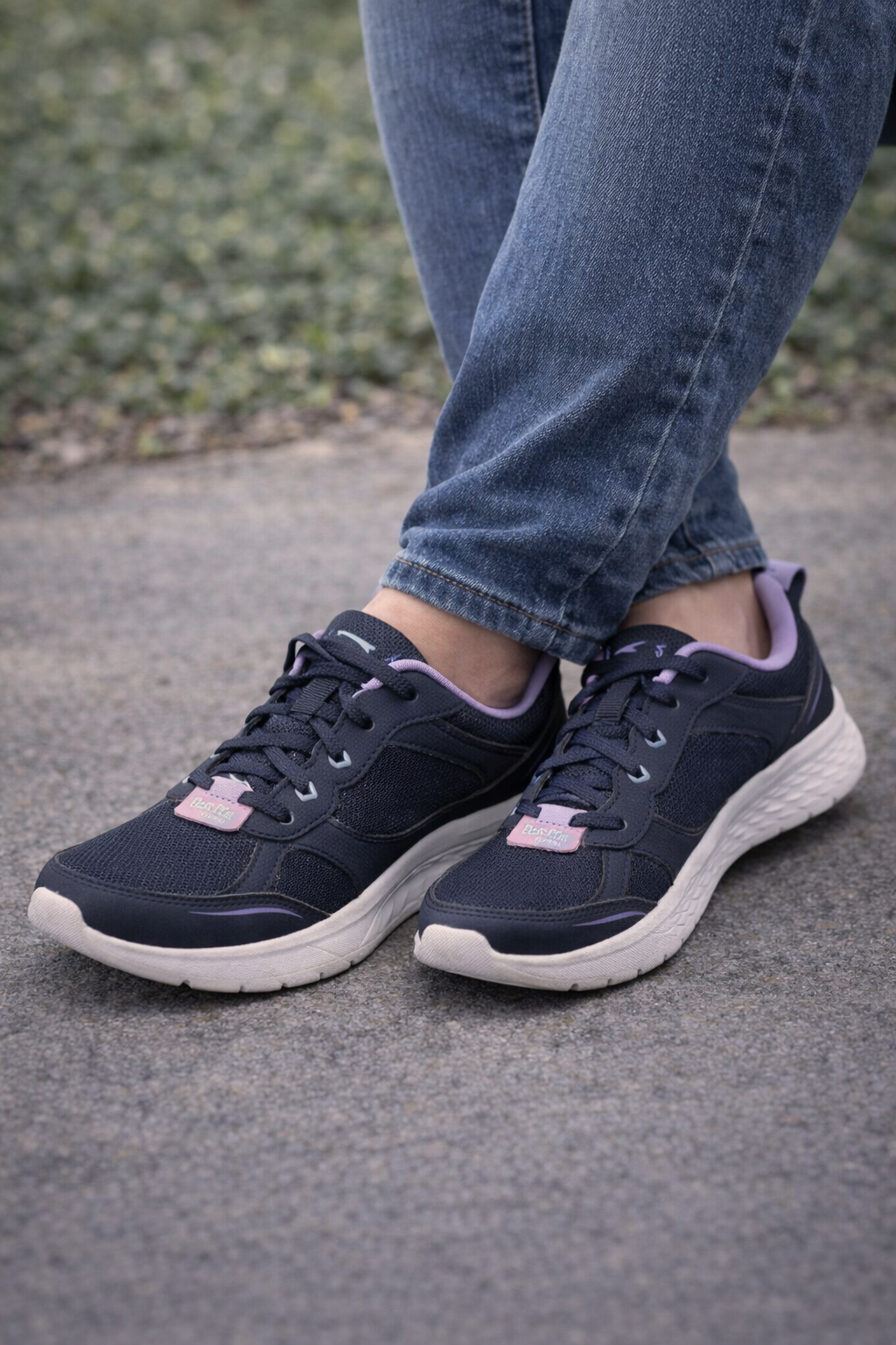 Skechers: Lavender-blue