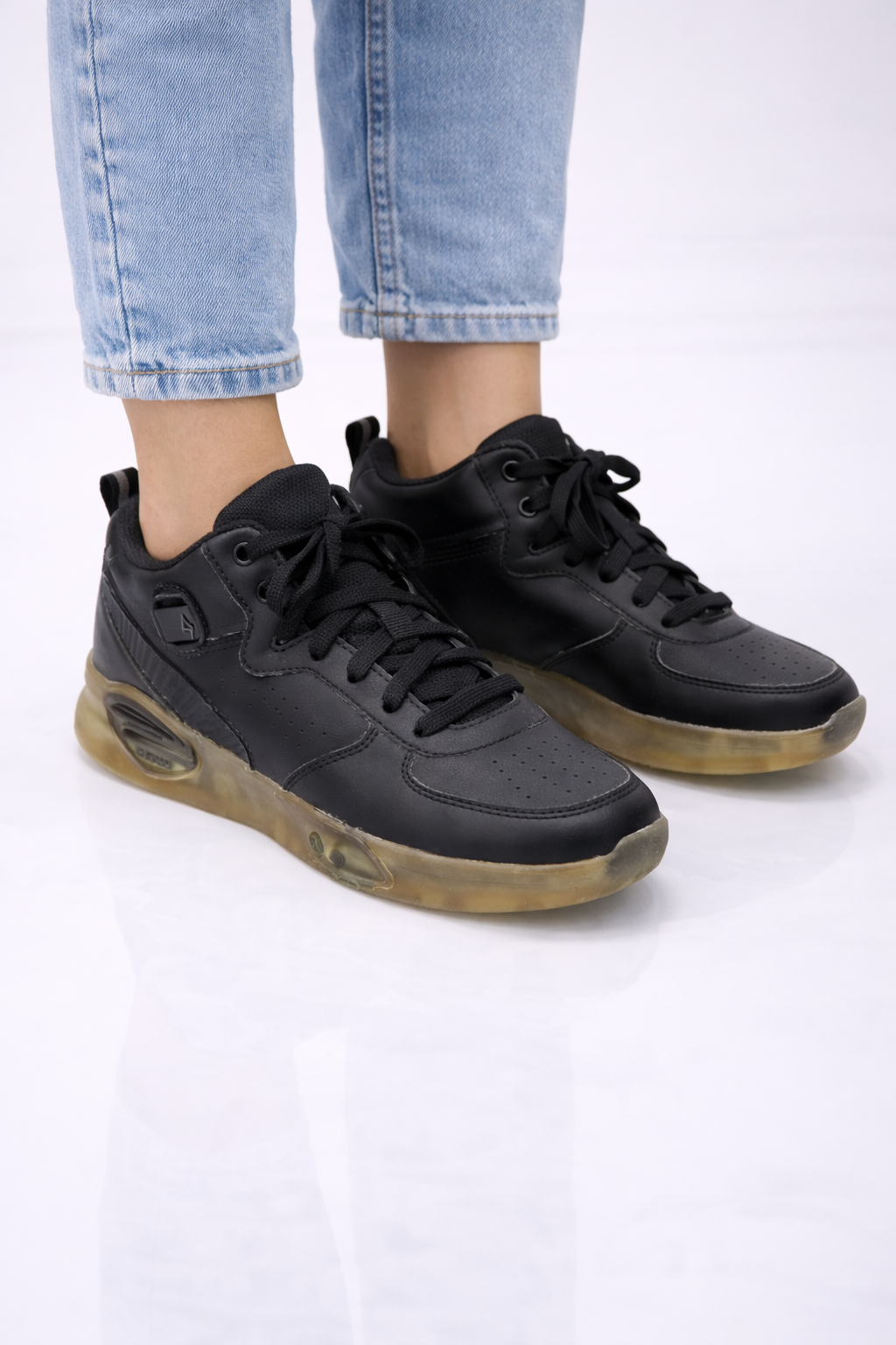Skechers: Boys royal black