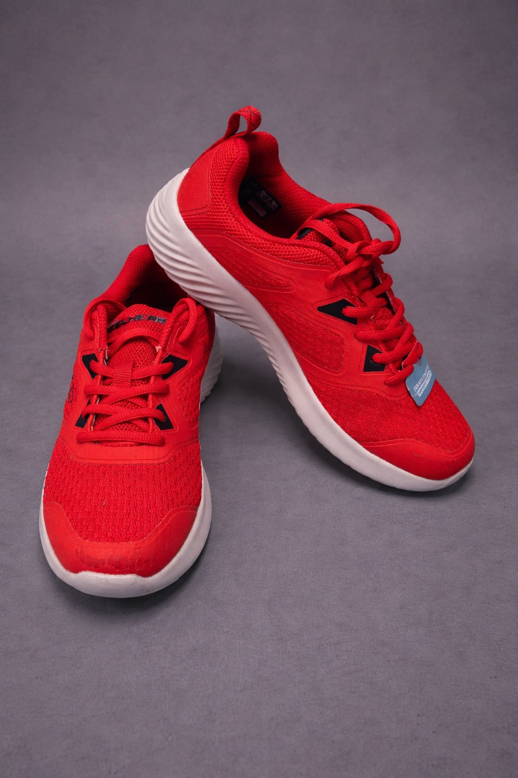 Skechers: Boys Bright Red