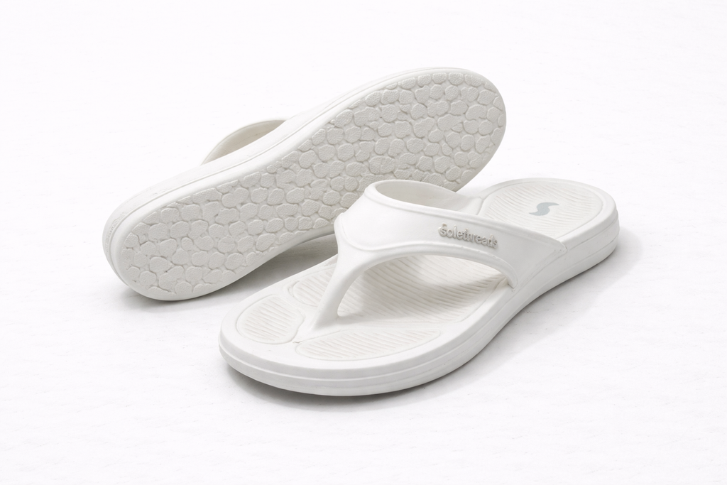 White Slippers