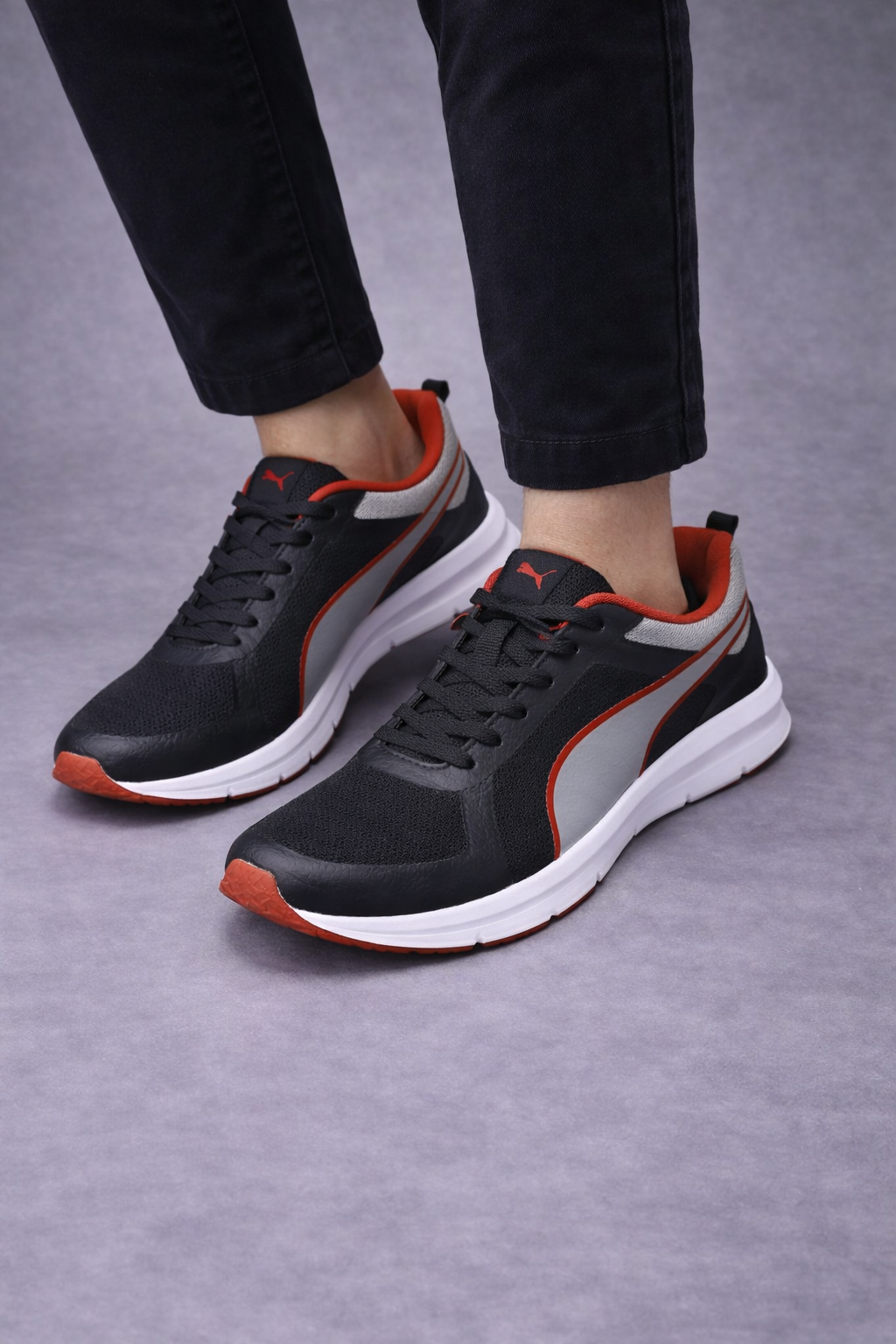 Puma: Black-Grey-Orange