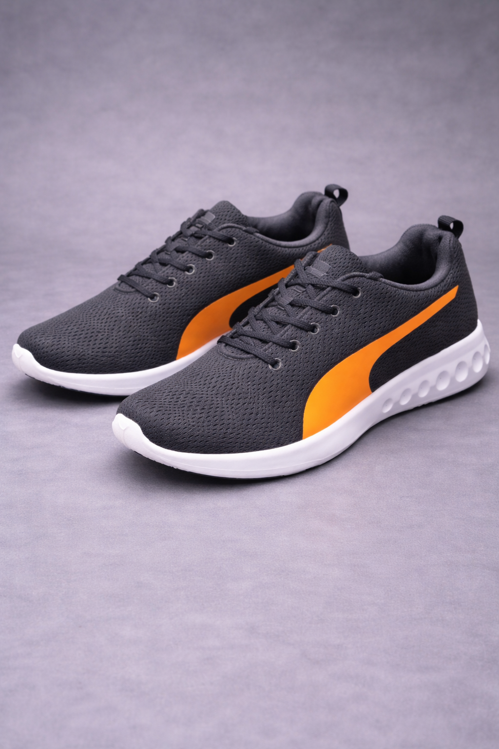 Puma: Dark Grey - Orange