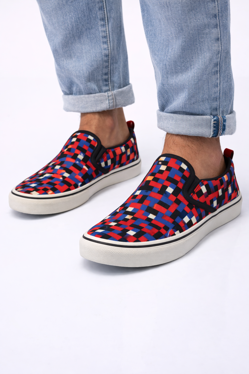 Skechers: Girls multi-red