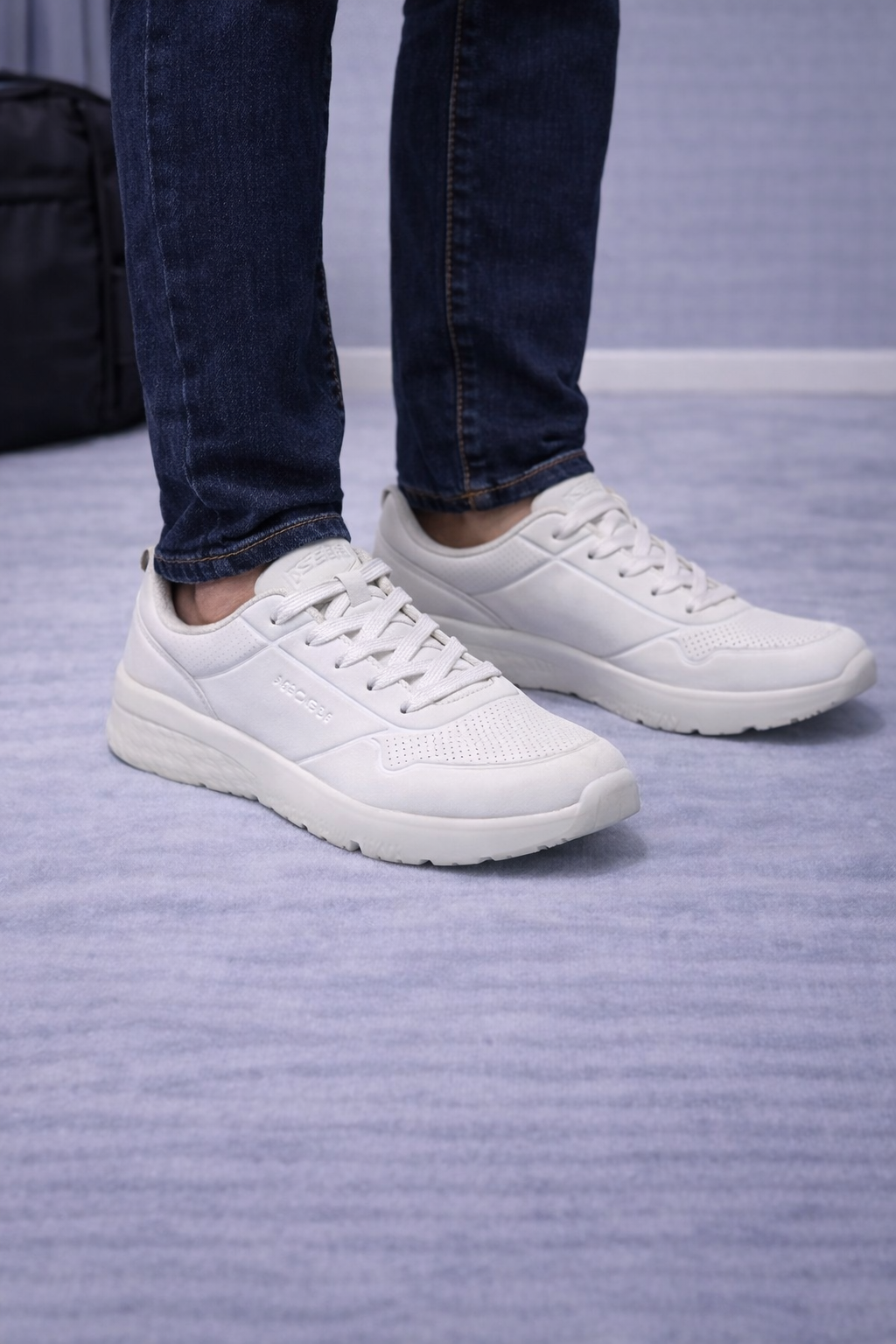 Skechers: Boys Royal White